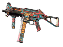UMP-45 | K.O. Factory (Battle-Scarred)
