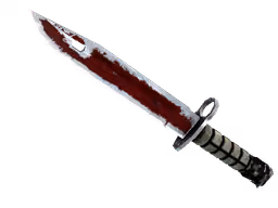 ★ Bayonet | Crimson Web (Battle-Scarred)