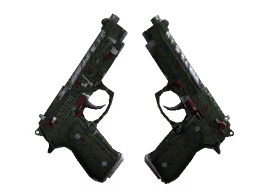 Dual Berettas | Briar (Field-Tested)
