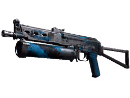 PP-Bizon | Blue Streak (Battle-Scarred)