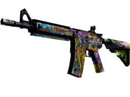 M4A4 | In Living Color (Battle-Scarred)